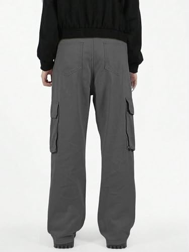 Image of Lymio Cargo for Men || Cotton Cargo Pant || Drawstring Waist Pant (Also Available in Plus Sizes) (141-144)