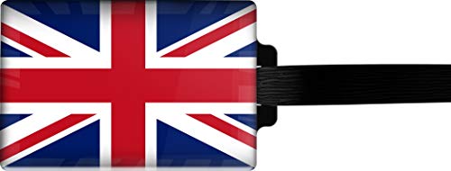 metALUm Etiqueta para Equipaje/Modelo Marco Polo/Bandera Gran Bretaña / 3001002