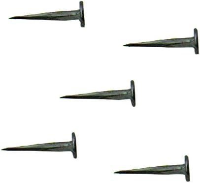 Merriway 300gm Cut Carpet Tacks, 16mm, Round, Metal, Weiß, Pack of 300g, 300 g