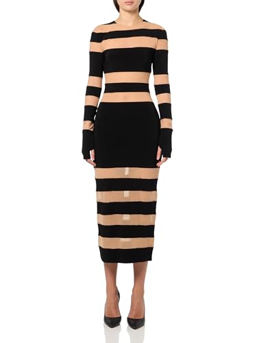 Norma Kamali Women's Spliced Dress