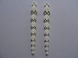 Resina Decorativo grande Tudor gotas X 2 floral Onlay muebles moldura tdl1
