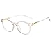 Produktbild CANDLLY Brille Damen, Unisex Stilvoll Square Nicht verschreibungspflichtig Brillenglas Brillen Flacher Spiegel Männlicher Weiblicher General Persönlichkeit StrandBrille Mehrfarbig Zubehör