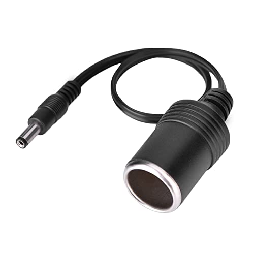 Power Supply Adapter DC 5.5 x 2.1mm Female Plug to Car Cigarette Lighter Female Socket Power Supply Cable