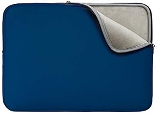 RAINYEAR 14 Inch Laptop Sleeve Protective Case Soft Lining Padded Zipper Cover Carrying Bag Compatible with 14" Notebook Computer Tablet Ultrabook Chromebook(Navy Blue,Upgraded Version)