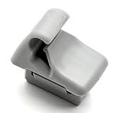 HAOTOM Sun Visor Holder Clip Bracket Hanger Compatible for Mitsubishi Outlander Lancer 2007-2020 for Outlander Sport ASX 2012-2016 Sun Visor Hook Clip Bracket Hanger Gray