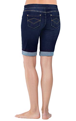 Image of PajamaJeans Bermuda Shorts for Women - Denim Shorts for Women