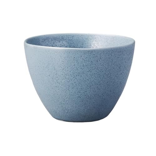 エールネット(Ale-net) 湯呑 煎茶碗 千茶碗 8.2×6cm 190cc グレーゆらぎカップ 食洗機対応 電子レンジ対応 美濃焼 日本製