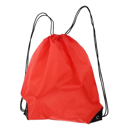 Toddmomy Bolsa De Almacenamiento De Casco Bolsa De Almacenamiento para Casco con Cordón Bolsa De Protección para Casco con Cordón Bolsa De Visera De Casco Mochila Casco Rojo Poliéster