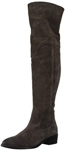 Preisvergleich Produktbild Frye Damen RAY OTK Overknee-Stiefel, Grau, 37.5 EU