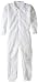 Keystone Polypropylene Coverall, Disposable, Elastic Cuff, White, Xlarge (Case of 25)