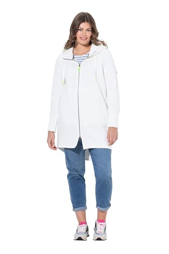 LAURASØN Long Hooded Sweat Jacket Long Sleeves Off-White 48+ 836591200-48+