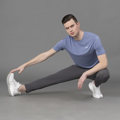 Image of Red Tape Activewear Round Neck T-Shirt for Men | Quick Dry | Anti Microbial | Stretchable