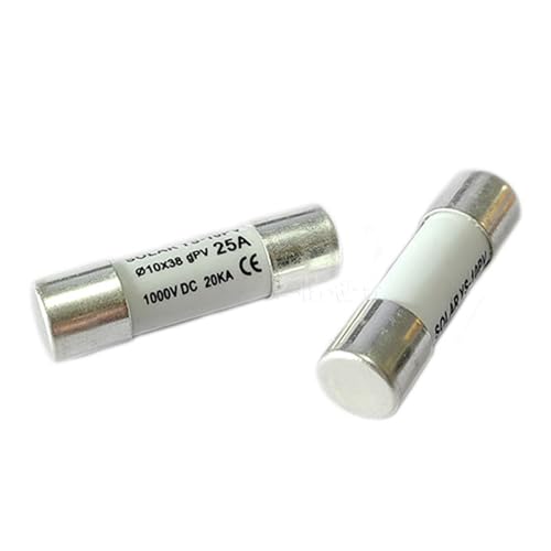 Fusible 10x38 1000Vdc 6A pour sécuriser vos panneaux solaires et onduleurs