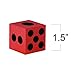 ArtCreativity Colored Foam Dice Set - Pack of 24-1.5 Inches Big - Colorful Dice Set - Six Assorted Colors - Fun Playing Games - Great Gift for Kids