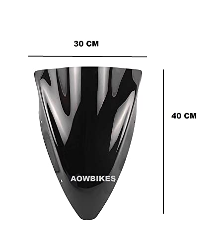 Image of PA DB Visor Compatible for Pulsar 150 /180 (Black)