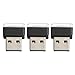 3 Pack Red LED USB Ambient Light for Car Interior Use in Conjunction with Laptop Mobile Power and Charging Devices