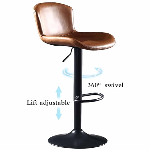 Tabourets haut sans accoudoirs Leomix pivotants avec dossier confortable - 5