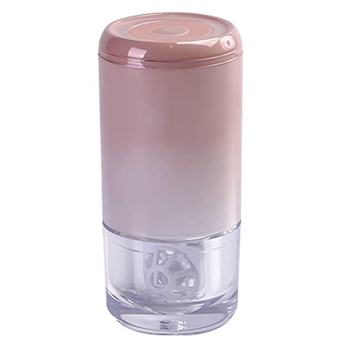 Ultrasonic Contact Lens Cleaner, Electronics Contact Lenses Cleaner Machine for Soft RGP Colored Lenses, Travel Size Daily Protein Remover, Supersonic Washing Machine (Gradient Pink)