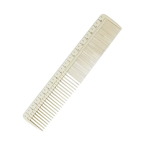 Coiffure Extensions Wide Counting Cutting Comb | Cutting Comb | Hair Comb | Heat Resistant Comb Cover
