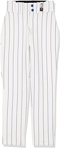 Victus Sports Boys' Victus Youth Double Down Pinstripe Pant White/Navy