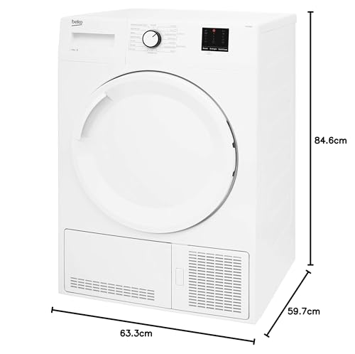 Beko DTBC10001W 10kg Condenser Tumble Dryer - White