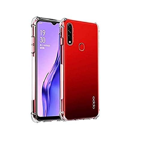 Image of Case Creation Brand - Mobile Cover for Oppo A31 (Soft & Flexible Back Case), Transparent