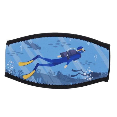 LAPYAPPE Comfortable Dive Strap Cover for Men Women Scuba Mask Hair Diving Tool for Underwater Activities Swim Mask Strap Cover Enhanced