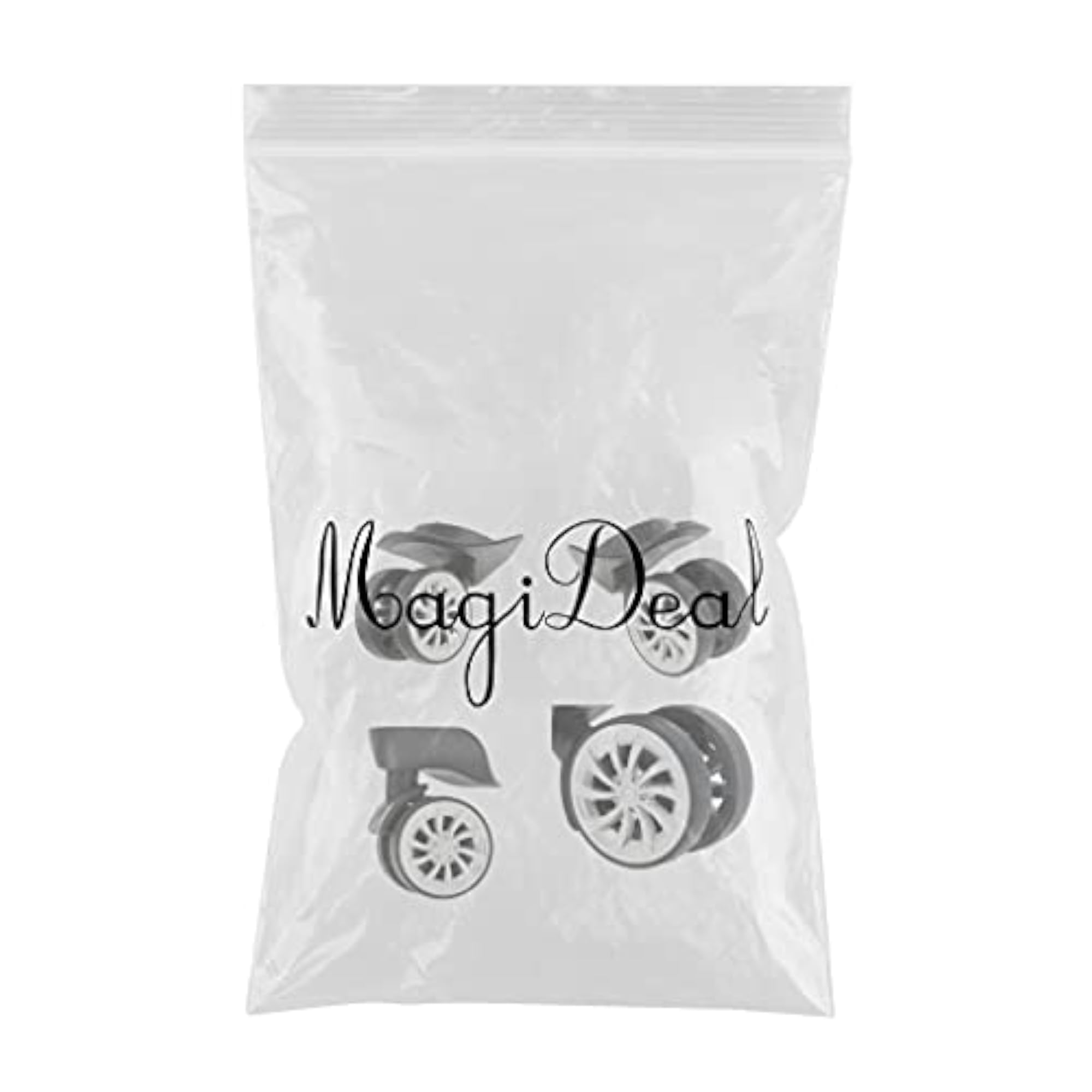 Luggage Suitcase Mute Swivel Wheels, 2 Pairs