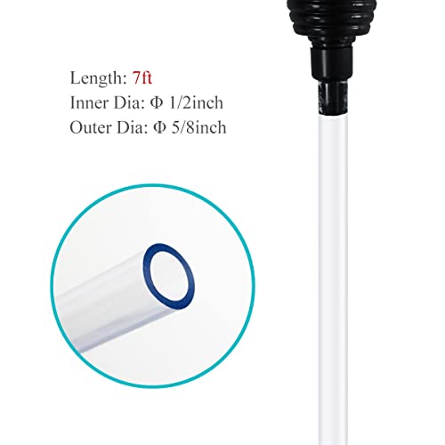 Laifoo 7Ft Aquarium Siphon Vacuum Cleaner For Fish Tank Cleaning Gravel & Sand #TOP1
