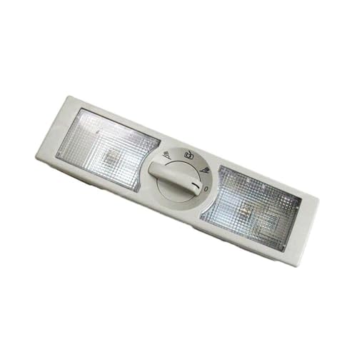 Interruptor de luz de lectura para interior gris con lámpara trasera plástica 6Q0947291A