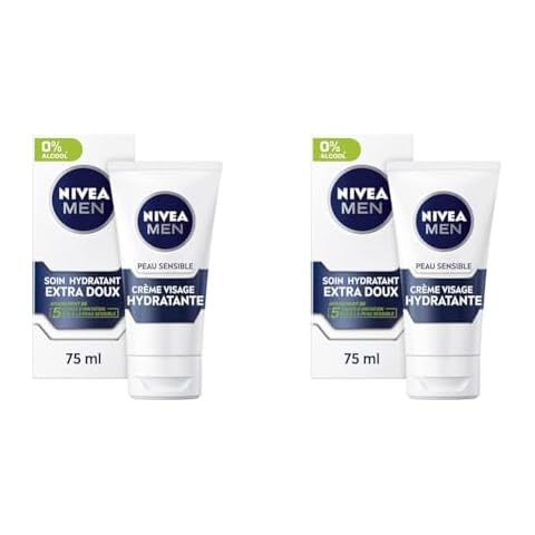 Crème hydratante NIVEA MEN Peau Sensible Cover
