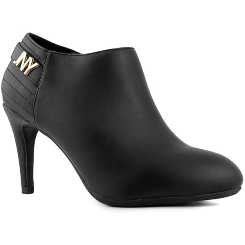 Jones New York Womens KAIELLE Faux Leather Almond toe Booties