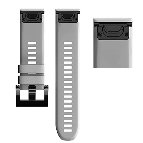 Bracelet en silicone 20mm pour Garmin Fenix 5S et 6S Pro EasyFit