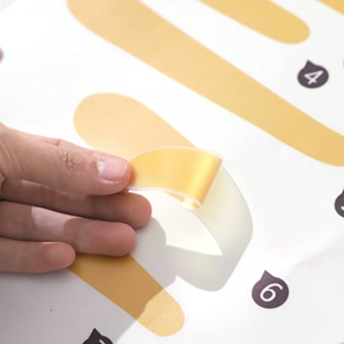 Large Half Sun Wall Decal - Children's Baby Boys Girls Nursery Decor, Kids Room Wall Art, Removable Sunburst Wall Stickers (Sun Wall Decor) #TOP5