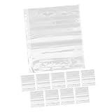 Operitacx 10stücke Negativhüllen Für Filme wasserdichte Aufbewahrungstaschen Aus Pe Mit Seitenschutz Geeignet Für Ordner Film-archivierung