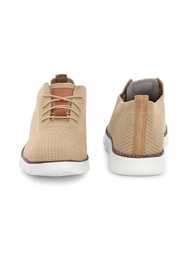 Image of KASTAVA Men's Casual Dress Oxfords Net Shoes Breathable Knit Leisure Fashion Sneakers Lightweight Comfortable Walking Shoes