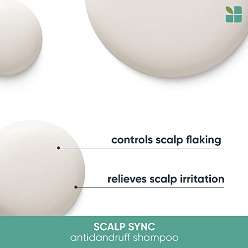 Biolage Scalp Sync Anti-Dandruff Shampoo | Targets Dandruff, Controls The Appearance Of Flakes & Relieves Scalp Irritation | For Dandruff Control | Paraben-Free | Vegan | 33.8 Fl. Oz #TOP3