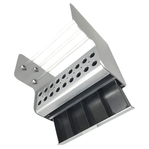 Support de pinces de bureau en plastique blanc pour rangement d'atelier - 2