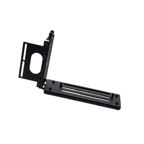 Support vertical PCIE X16 bureau gamer épuré et setup de streaming