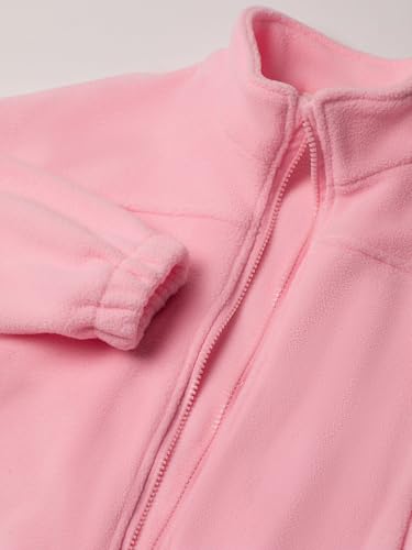 Girls Cropped Fleece Jacket - Warm Zip-Up with Pockets and Adjustable Hem for Sporty or Everyday Style3