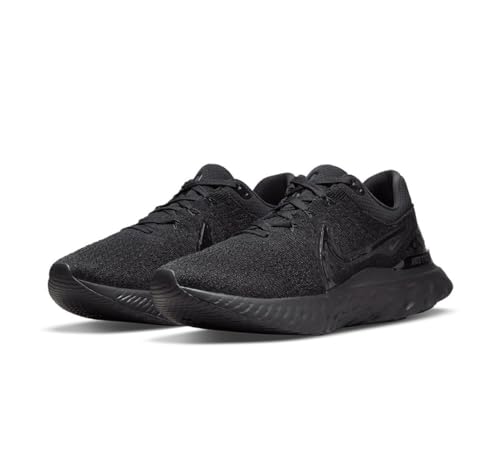 Nike Nike Men's React Infinity Run Flyknit 3Sneaker, Black, 9 US