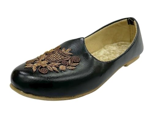 Image of Designer Punjabi Mojari Juttis for Boys, Little, Big Kid, Shoes for Boys (Toddler) Sherwani Shoes Designer Kurta Shoes, Mojaris