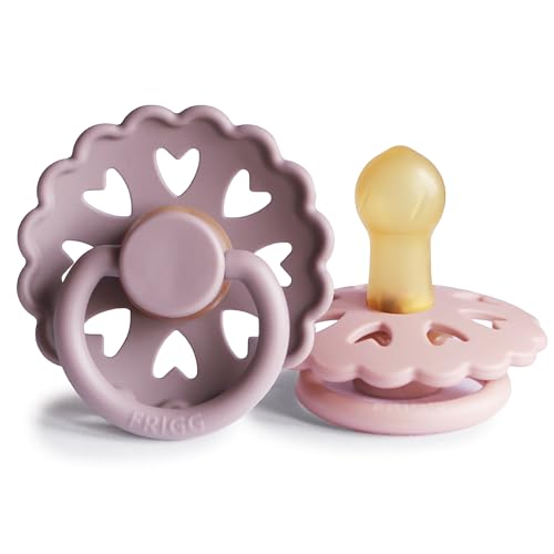 FRIGG Fairytale Schnuller 2 Packung | Latex Schnuller | BPA-Frei |...