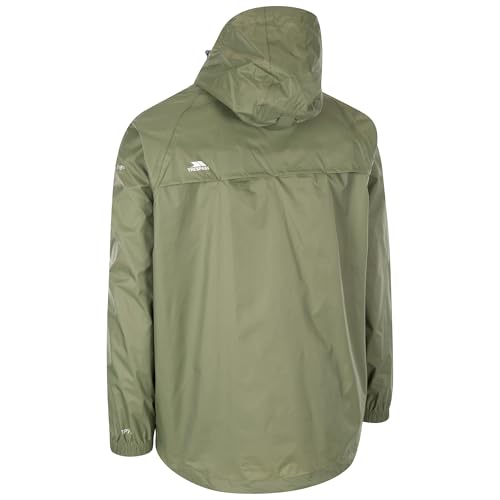 Trespass Damen Regenjacke Kompakt Zusammenrollbare Qikpac, Moss, S, FAJKRAM30018_MS1S