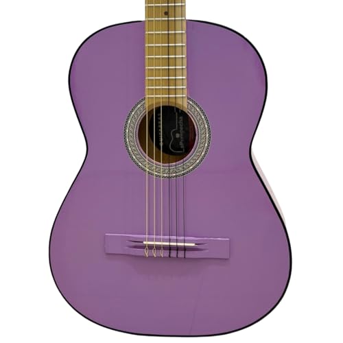 Guitarra Clásica Acústica de Cuerdas de Nylon – Hecha en Paracho, Michoacán – Ideal para...