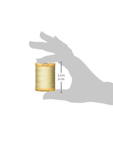 Hilo de Algodón Natural Gutermann 800m Oak Tan miniatura 2