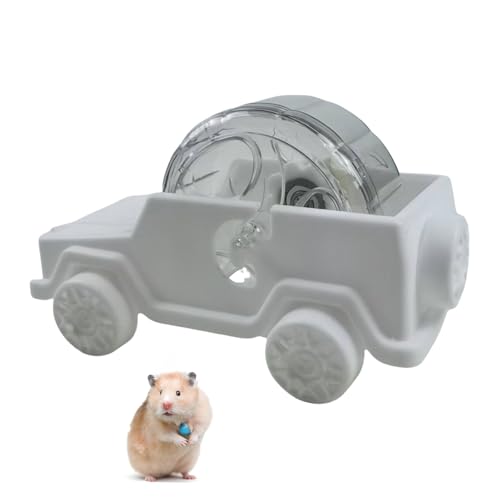 Roue de gerbillon en forme de voiture confortable pour petit animal - 2