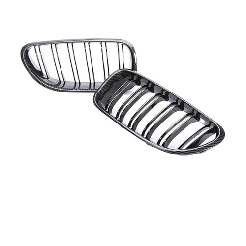 Grille avant Dual Carbon Look pour BMW Série 6 F12 F13 F06 calandre de prestige