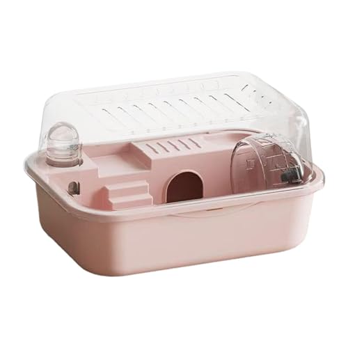Cage hamster avec couvercle ouvrable pour éviter les fuites de rats