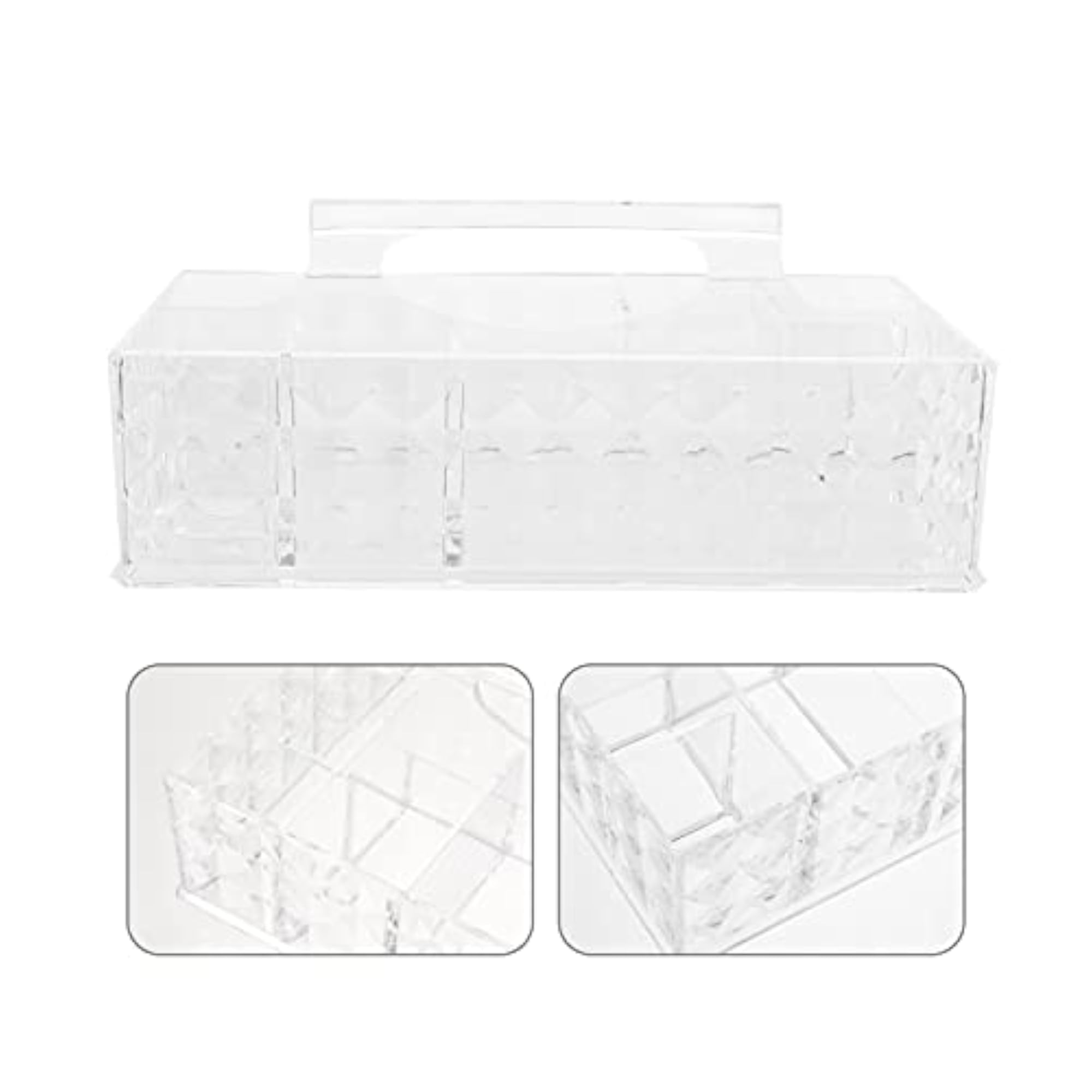 Makeup Organizer Tray for Lipstick and Brushes